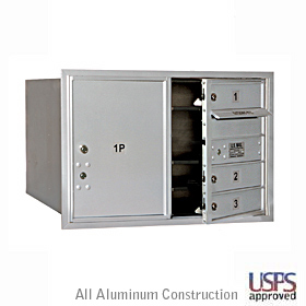 Horizontal Wall Mount Mailboxes